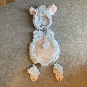 “Laura the Lamb” infant lamb costume